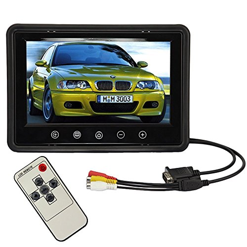 BW (800 * 480 350: 1 Kontrastverhältnis) 9 Zoll TFT Farbe LCD Auto-hintere Ansicht-Monitor-Computer HD Digital VGA / Handelsschnittstelle mit Direktübertragung von 1024 * 768 1280 * 1024 Unterstützung als Computer-Schirm von BW