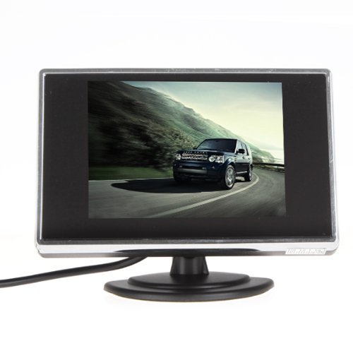 BW 3,5 Zoll TFT LCD Auto Monitor mit Tachen LCD-Farbdisplay für Rückfahrkamera von BW