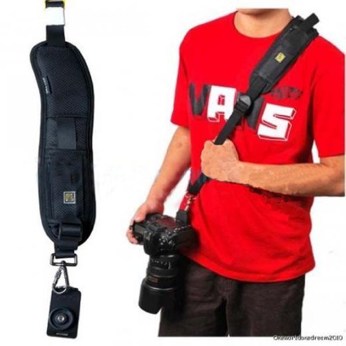 Kamera Einzel Schulter Sling Gurt Bügel für SLR DSLR (Einzel-Schulter-Riemen) von BW