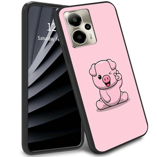 BWEGRHE Pink Pig Handyhülle für Cricket Outlast 5G 2024, schlanke TPU-Schutzhülle, weiches Gel-Gummi, Rundumschutz, Handyschutzhülle für AT&T Motivate Pro 5G, magnetisch BWEGRHE Pink Pig Handyhülle für Cricket Outlast 5G 2024, schlanke TPU-Schutzhülle, weiches Gel-Gummi, Rundumschutz, Handyschutzhülle für AT&T Motivate Pro 5G, magnetisch von BWEGRHE