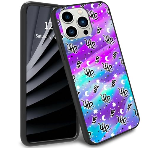 BWEGRHE Schutzhülle für iPhone 16 Pro Max, Gothic-Schlange Magie, dünn, TPU-Handyhülle, weiches Gel, Gummi, Rundumschutz für iPhone 16 Pro Max BWEGRHE Schutzhülle für iPhone 16 Pro Max, Gothic-Schlange Magie, dünn, TPU-Handyhülle, weiches Gel, Gummi, Rundumschutz für iPhone 16 Pro Max von BWEGRHE