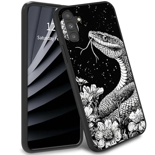 BWEGRHE Snake Moon Handyhülle für Samsung Galaxy A16, schlanke TPU-Hülle, weiches Gel-Gummi, Rundumschutz, Handyhülle für Samsung Galaxy A16 BWEGRHE Snake Moon Handyhülle für Samsung Galaxy A16, schlanke TPU-Hülle, weiches Gel-Gummi, Rundumschutz, Handyhülle für Samsung Galaxy A16 von BWEGRHE