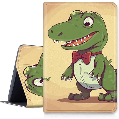 Cartoon-Krokodil-Schutzhülle für iPad Air 13 Zoll 2024 M2, stoßfest, PU-Leder, klappbar, verstellbarer Ständer, mit automatischer Sleep/Wake-Funktion, für iPad Air 2024 Air M2 13 Cartoon-Krokodil-Schutzhülle für iPad Air 13 Zoll 2024 M2, stoßfest, PU-Leder, klappbar, verstellbarer Ständer, mit automatischer Sleep/Wake-Funktion, für iPad Air 2024 Air M2 13 von BWEGRHE