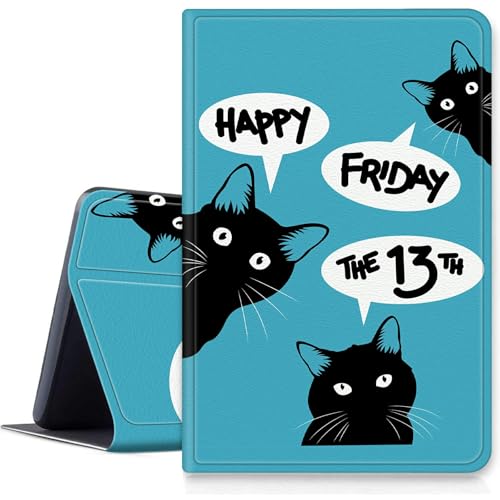 Friday 13th Hülle für Amazon Fire HD 10 10,1 Zoll Tablet (7. Generation und 9. Generation, Version 2017 und 2019), Smart Folding Stand Cover mit Auto Wake/Sleep von BWEGRHE