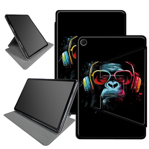 Music Gorilla Schutzhülle für Samsung Galaxy Tab A8 10,5 Zoll 2022 SM-X200/X205/X207, 360 Grad drehbarer Klappständer, mehrere Betrachtungswinkel, Hülle mit automatischer Sleep/Wake Music Gorilla Schutzhülle für Samsung Galaxy Tab A8 10,5 Zoll 2022 SM-X200/X205/X207, 360 Grad drehbarer Klappständer, mehrere Betrachtungswinkel, Hülle mit automatischer Sleep/Wake von BWEGRHE