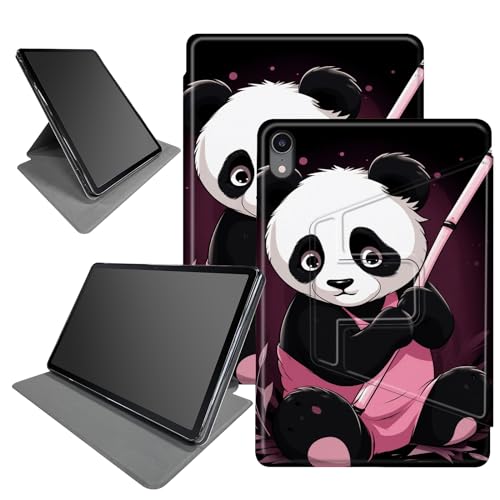Panda-Schutzhülle für iPad 10. Generation 27,7 cm (11 Zoll), Version 2022 (Modellnummer: A2696 A2757 A2777), 360 Grad drehbarer Klappständer, mehrere Betrachtungswinkel, Hülle mit automatischer Sleep von BWEGRHE