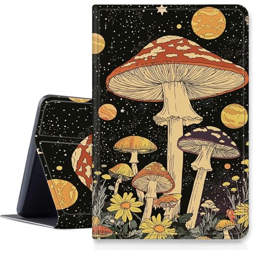 Pilz-Galaxy-Schutzhülle für Amazon Fire Max 11 Tablet 11 Zoll (13. Generation, 2023), schlanke Abdeckung, Multi-Winkel-Ständer, starker Magnet, Schutzhülle mit automatischer Sleep/Wake-Funktion von BWEGRHE