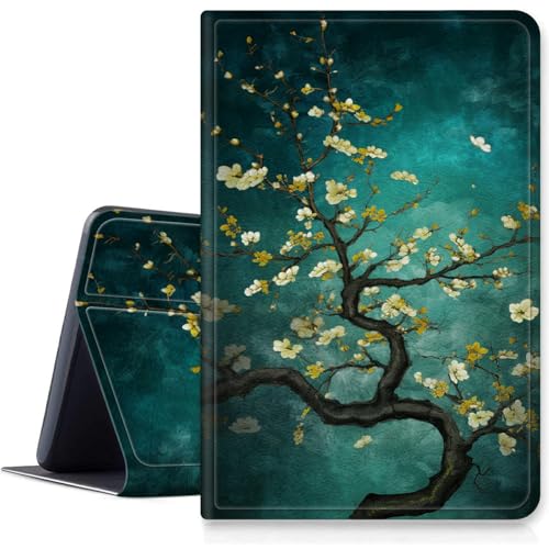 Schutzhülle für Apple iPad Mini 6 2021 (6. Generation), stoßfest, PU-Leder, klappbar, verstellbarer Ständer, automatische Sleep/Wake-Funktion, japanische Aprikose von BWEGRHE