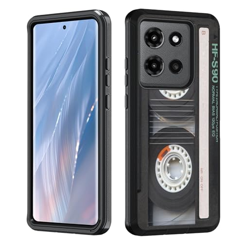 BWOOLL Schutzhülle für Moto Edge 5G 2025, strapazierfähig, 3-in-1-Hybrid-Hart-PC und weiches Silikon, stoßfest, Fallschutz für Motorola Moto Edge 5G 2025, Retro-Musikkassette BWOOLL Schutzhülle für Moto Edge 5G 2025, strapazierfähig, 3-in-1-Hybrid-Hart-PC und weiches Silikon, stoßfest, Fallschutz für Motorola Moto Edge 5G 2025, Retro-Musikkassette von BWOOLL