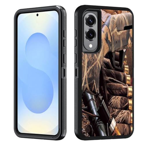 BWOOLL Schutzhülle für Samsung Galaxy S25 Edge, strapazierfähig, 3-in-1-Hybrid-Hart-PC und weiches Silikon, stoßfest, Fallschutz für Galaxy S25 Edge 5G 6,7 Zoll, Duck Hunting Camouflage Shotgun BWOOLL Schutzhülle für Samsung Galaxy S25 Edge, strapazierfähig, 3-in-1-Hybrid-Hart-PC und weiches Silikon, stoßfest, Fallschutz für Galaxy S25 Edge 5G 6,7 Zoll, Duck Hunting Camouflage Shotgun von BWOOLL