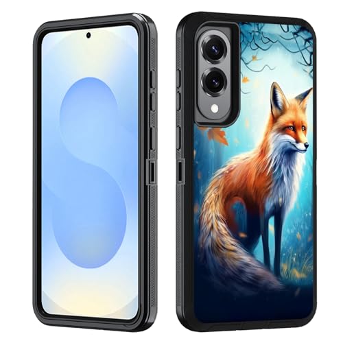 BWOOLL Schutzhülle für Samsung Galaxy S25 Edge, strapazierfähig, 3-in-1-Hybrid-Hart-PC & weiches Silikon, stoßfest, Fallschutz für Galaxy S25 Edge 5G 6,7 Zoll 2025, Dschungelfuchs BWOOLL Schutzhülle für Samsung Galaxy S25 Edge, strapazierfähig, 3-in-1-Hybrid-Hart-PC & weiches Silikon, stoßfest, Fallschutz für Galaxy S25 Edge 5G 6,7 Zoll 2025, Dschungelfuchs von BWOOLL
