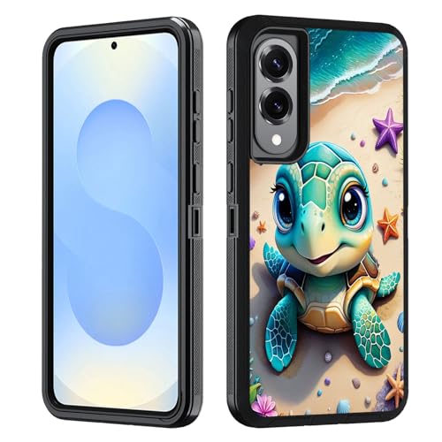 BWOOLL Schutzhülle für Samsung Galaxy S25 Edge, strapazierfähig, 3-in-1-Hybrid-Hart-PC & weiches Silikon, stoßfest, Fallschutz für Galaxy S25 Edge 5G 6,7 Zoll 2025, niedliche Baby-Meeresschildkröte BWOOLL Schutzhülle für Samsung Galaxy S25 Edge, strapazierfähig, 3-in-1-Hybrid-Hart-PC & weiches Silikon, stoßfest, Fallschutz für Galaxy S25 Edge 5G 6,7 Zoll 2025, niedliche Baby-Meeresschildkröte von BWOOLL