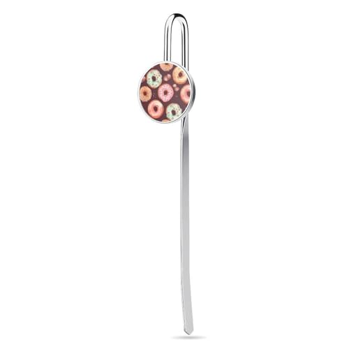 Elegante, hübsche Donut-bedruckte Metall-Lesezeichen – ein Muss für Buchliebhaber zu jedem Anlass: Valentinstag, Muttertag und mehr Elegante, hübsche Donut-bedruckte Metall-Lesezeichen – ein Muss für Buchliebhaber zu jedem Anlass: Valentinstag, Muttertag und mehr von BWQMNT