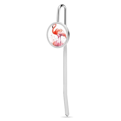 Elegante Aquarell-Lesezeichen mit Flamingo-Muster – ein Muss für Buchliebhaber zu jedem Anlass: Valentinstag, Muttertag und mehr Elegante Aquarell-Lesezeichen mit Flamingo-Muster – ein Muss für Buchliebhaber zu jedem Anlass: Valentinstag, Muttertag und mehr von BWQMNT