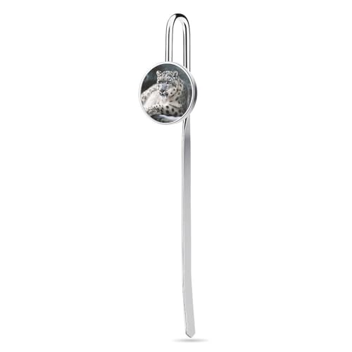 Elegante Lesezeichen aus Metall mit Schneeleopard-Druck – ein Muss für Buchliebhaber zu jedem Anlass: Valentinstag, Muttertag und mehr Elegante Lesezeichen aus Metall mit Schneeleopard-Druck – ein Muss für Buchliebhaber zu jedem Anlass: Valentinstag, Muttertag und mehr von BWQMNT