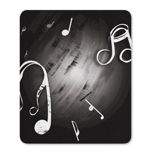 Quadratisches Mauspad mit rutschfester Gummiunterseite, geeignet für Musiknoten, komfortables Mauspad für E-Sport, Gaming, Büros Quadratisches Mauspad mit rutschfester Gummiunterseite, geeignet für Musiknoten, komfortables Mauspad für E-Sport, Gaming, Büros von BWQMNT