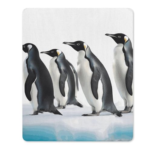 Quadratisches Mauspad mit rutschfester Gummiunterseite, geeignet für Pinguine, bequemes Mauspad für E-Sport, Gaming, Büros Quadratisches Mauspad mit rutschfester Gummiunterseite, geeignet für Pinguine, bequemes Mauspad für E-Sport, Gaming, Büros von BWQMNT