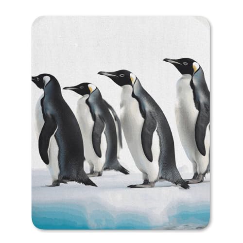 Quadratisches Mauspad mit rutschfester Gummiunterseite, geeignet für Pinguine, bequemes Mauspad für E-Sport, Gaming, Büros Quadratisches Mauspad mit rutschfester Gummiunterseite, geeignet für Pinguine, bequemes Mauspad für E-Sport, Gaming, Büros von BWQMNT