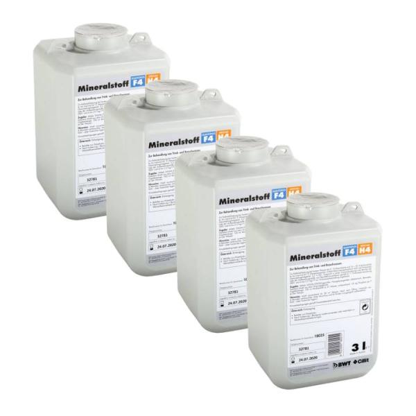 BWT Mineralstoff-Dosierlösung 4x3 Liter Quantophos F4/H4 von BWT