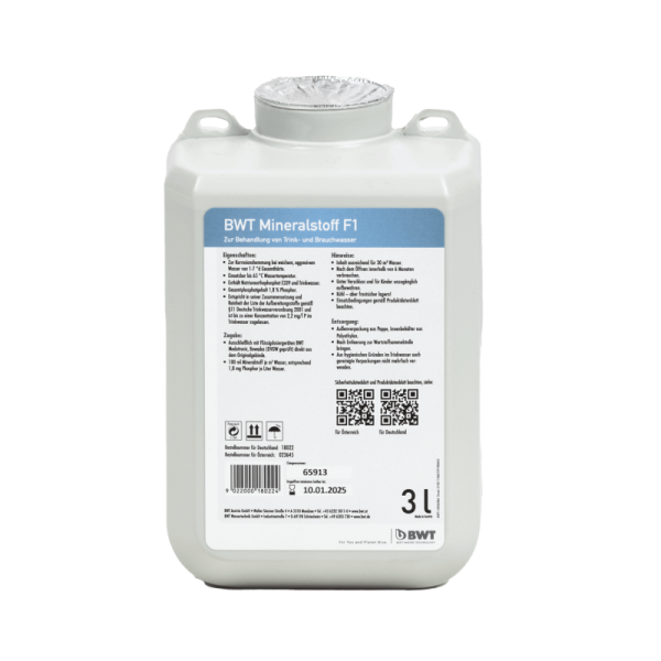 BWT Mineralstoff-Dosierlösung Quantophos F1/H1 3 l von BWT