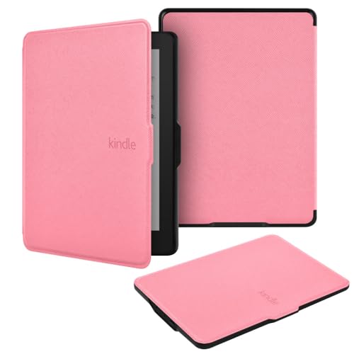 Case Cover for 2016 8. Edition Kindle Tablet Kindle558 Einstiegsversion 2021 Schutzhülle Paperwhite5 Mit Schlaffunktion Neue Magnetische Smart-Schutzhülle, Pink von BXAAEUT
