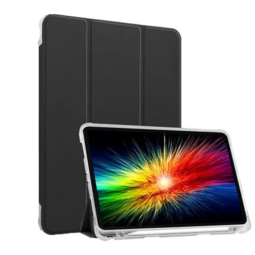 BXGH Case für iPad Pro 11 Zoll 2022 (4. Generation)/2021 (3. Generation)/2020 (2. Generation), Smart-iPad-Hülle automatisches Wecken/Schlafen - Schwarz von BXGH