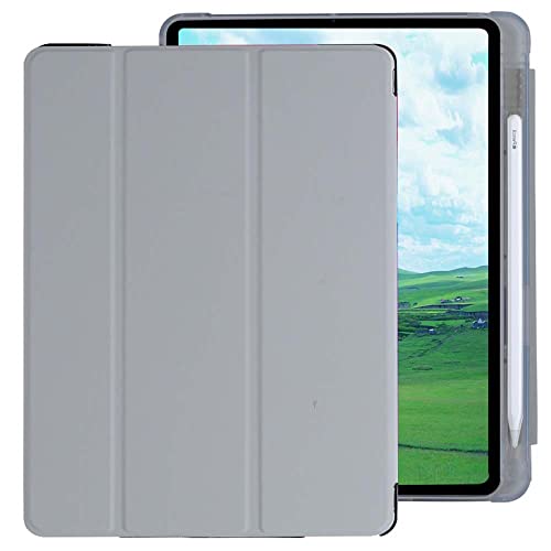 BXGH Hülle für iPad Pro 11 Zoll (2022 / 2021 / 2020 / 2018), Slim Shell Smart Cover für iPad Pro 11 Zoll 4./3./2./1. Generation 2018(Grau) von BXGH