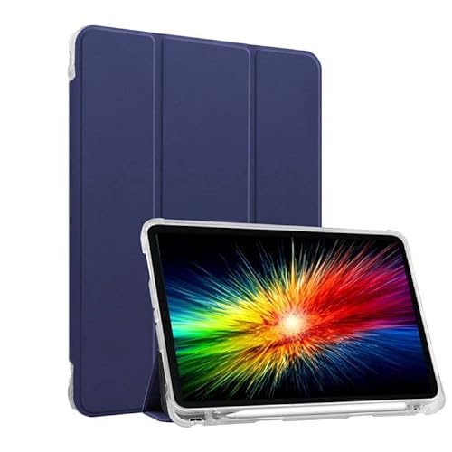 BXGH Tasche für iPad Pro 11 Zoll 2022 (4. Generation)/2021 (3. Generation)/2020 (2. Generation), iPad Smart Case, Wecker/ Auto-Sleep - Navy von BXGH