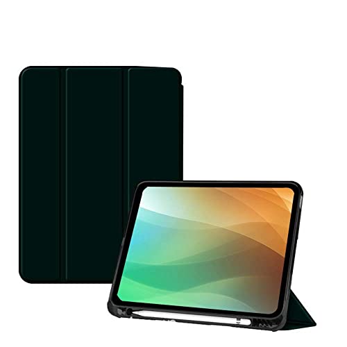BXGH iPad 10,2 Zoll Schutzhülle 7/8/9. Generation Cover 2019/2020/2021, Schutzhülle aus Leder, verstellbare Halterung Auto Wake/Sleep Smart Case für Apple iPad 10,2 Zoll (25,6 cm) (schwarz) von BXGH