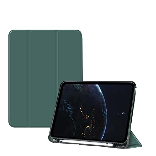 BXGH iPad 10.2 Case iPad 9. Generation 2021/ iPad 8. Generation 2020/ iPad 7. Generation 2019 Case, Slim Stand Hard Back Shell Protective Smart Cover für iPad 10.2 Zoll- Dunkelgrün von BXGH