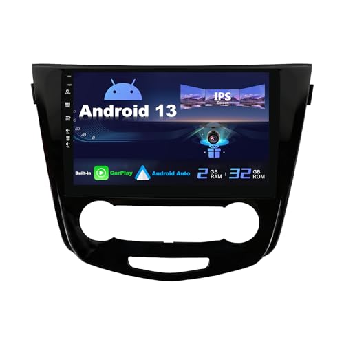 SXAUTO Android 12 IPS Autoradio für Nissan Teana Altima (2008-2012) - Eingebaut CarPlay/Android Auto - Rückfahrkamera KOSTENLOS - 2G+32G - Lenkradsteuerung DAB Fast-Boot WiFi DSP -2 Din 10.1 Zoll von BXLIYER