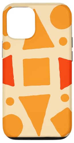Geometrische abstrakte Dreiecke Kreise Quadrate Hellorange Hülle für iPhone 12/12 Pro Geometrische abstrakte Dreiecke Kreise Quadrate Hellorange Hülle für iPhone 12/12 Pro von BY CRADOX CREATIVE