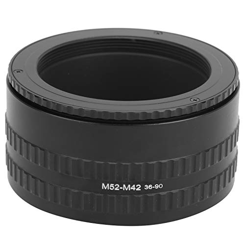 Spiralförmiger Objektivadapter, M52 auf M42 Spiraladapter, Aluminium-Legierung, bietet feine Fokussteuerung für Digitalkamera-Aufnahmen Spiralförmiger Objektivadapter, M52 auf M42 Spiraladapter, Aluminium-Legierung, bietet feine Fokussteuerung für Digitalkamera-Aufnahmen von BYERZ