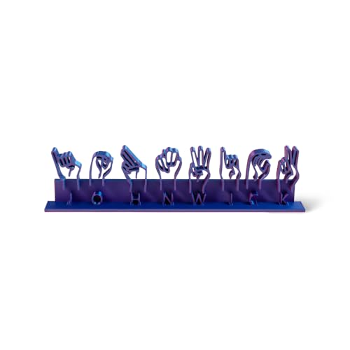 Personalisiertes Namensschild in ASL-Schildsprache, personalisierbares Schreibtisch-Display, mehrere Farben erhältlich, Geschenk für Lehrer und Therapeuten Personalisiertes Namensschild in ASL-Schildsprache, personalisierbares Schreibtisch-Display, mehrere Farben erhältlich, Geschenk für Lehrer und Therapeuten von BYFDIY