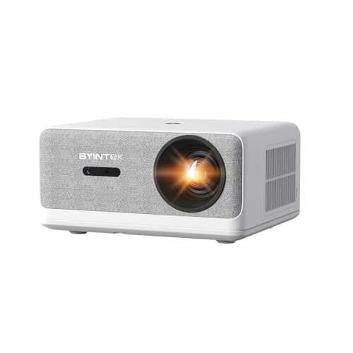 BYINTEK U14 Beamer 4k Heimkino, 30000 Lumen Full HD WiFi6 BT 5.0Mini Projektor, 1980 * 1020p, Autofokus, vollständig versiegelt, staubdicht,Automatische Hindernisvermeidung,450Zoll Projector BYINTEK U14 Beamer 4k Heimkino, 30000 Lumen Full HD WiFi6 BT 5.0Mini Projektor, 1980 * 1020p, Autofokus, vollständig versiegelt, staubdicht,Automatische Hindernisvermeidung,450Zoll Projector von BYINTEK
