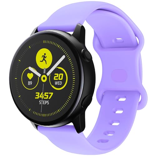 Silikon Armband für Garmin Approach S50/S42/S40/S12, 20mm Sport Armbänder Uhrenarmband, Ersatzarmband für Garmin Forerunner 55/165 Music/158/D2 Air X10/Vivomove Trend Silikon Armband für Garmin Approach S50/S42/S40/S12, 20mm Sport Armbänder Uhrenarmband, Ersatzarmband für Garmin Forerunner 55/165 Music/158/D2 Air X10/Vivomove Trend von BYISYUE