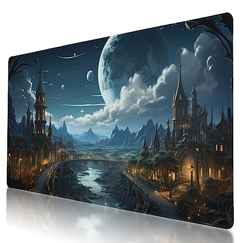 BYJUMB Langlebiges und waschbares Mauspad mit Milchstraßen-Design, 80 x 40 cm, rutschfeste Gummiunterseite, ideal für einfaches Tippen und Spielen BYJUMB Langlebiges und waschbares Mauspad mit Milchstraßen-Design, 80 x 40 cm, rutschfeste Gummiunterseite, ideal für einfaches Tippen und Spielen von BYJUMB