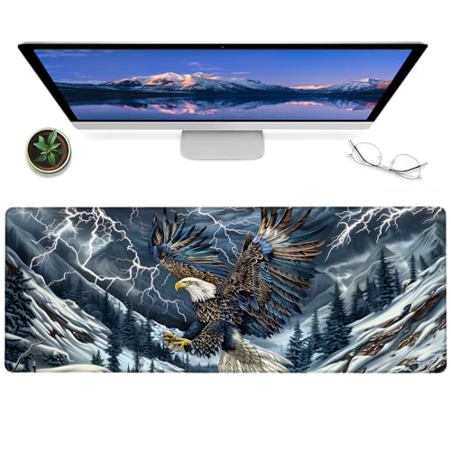 Gaming-Mauspad, 30,5 x 80 cm, rutschfest, Gummi, großer Vogel, großes erweitertes Mauspad für Büro, Zuhause, Laptop, Mäuse-Pads, Geschenke, Game-Liebhaber, Schreibtischunterlage (Südwestlicher Gaming-Mauspad, 30,5 x 80 cm, rutschfest, Gummi, großer Vogel, großes erweitertes Mauspad für Büro, Zuhause, Laptop, Mäuse-Pads, Geschenke, Game-Liebhaber, Schreibtischunterlage (Südwestlicher von BYJUMB