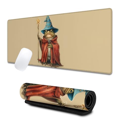 Große Gaming-Schreibtischunterlage aus Gummi, rutschfest, Hexe, magisches Mauspad, 80 x 30 x 0,3 cm, erweitertes künstlerisches Mauspad, Tierliebhaber, Mäuse-Pads, Geschenke, Büro, Zuhause Große Gaming-Schreibtischunterlage aus Gummi, rutschfest, Hexe, magisches Mauspad, 80 x 30 x 0,3 cm, erweitertes künstlerisches Mauspad, Tierliebhaber, Mäuse-Pads, Geschenke, Büro, Zuhause von BYJUMB