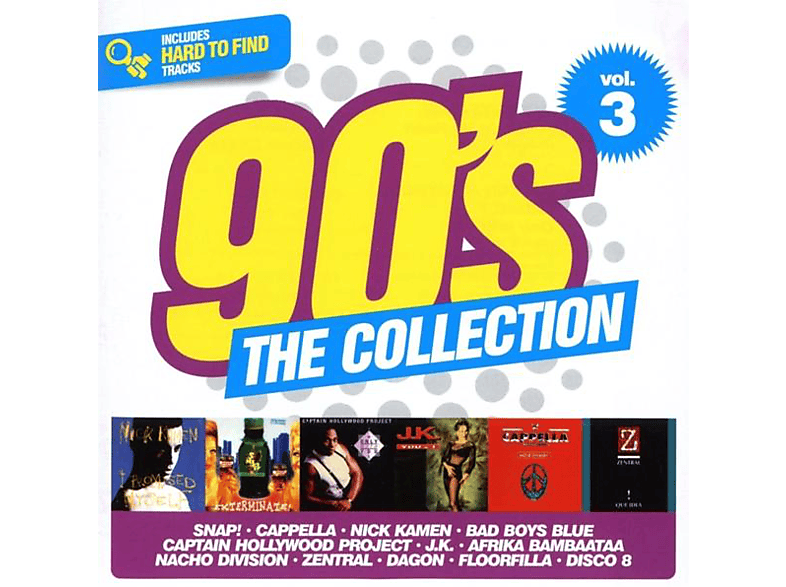 VARIOUS - 90's-The Collection,Vol.1 (CD) von BYN