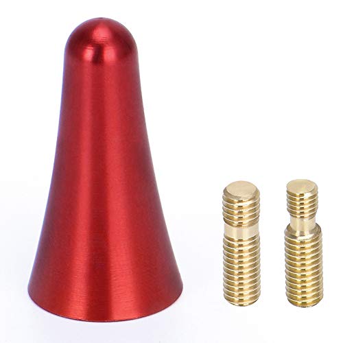 Autoantenne Kurz mit Verstärker, Aluminium Dachantenne Enhanced Signal Antennenstab für Holden FM DAB Dachantenne, Universal Kfz Antenne 4cm Mini Autoradio Antenne kurz Stabantenne von BYNYXI
