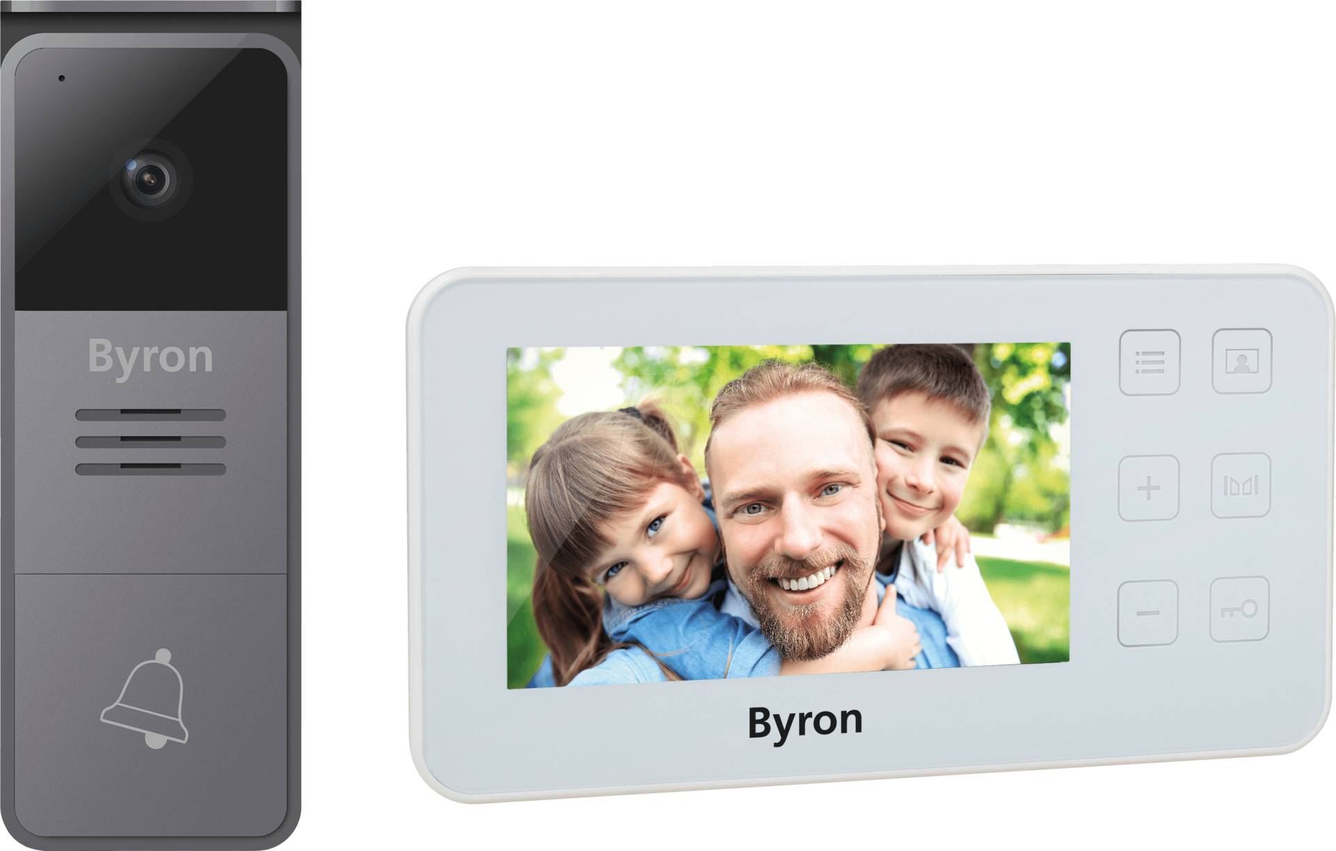 BYR DIC-24512 - Video-Türsprechanlage für Einfamilienhaus von BYRON