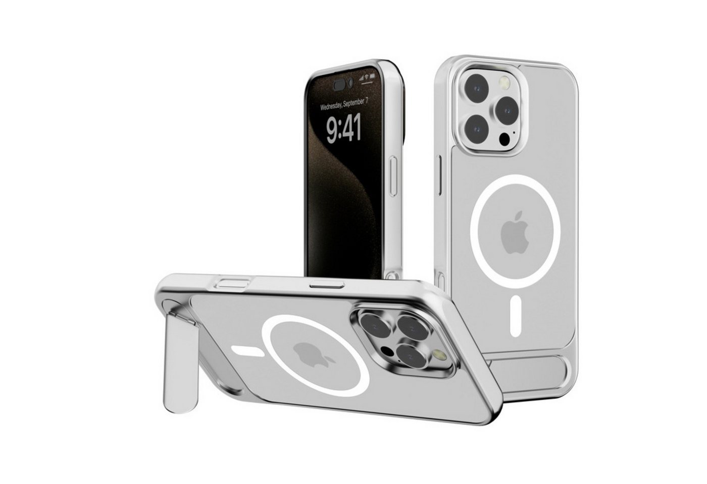 BYSURE Smartphone-Hülle, Gilt für die Handyhülle mit Halterung für Apple 16promax BYSURE Smartphone-Hülle, Gilt für die Handyhülle mit Halterung für Apple 16promax von BYSURE