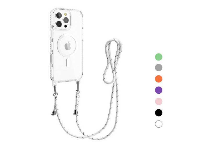 BYSURE Smartphone-Hülle, Lange Lanyard-Handyhülle für iPhone 16 von BYSURE
