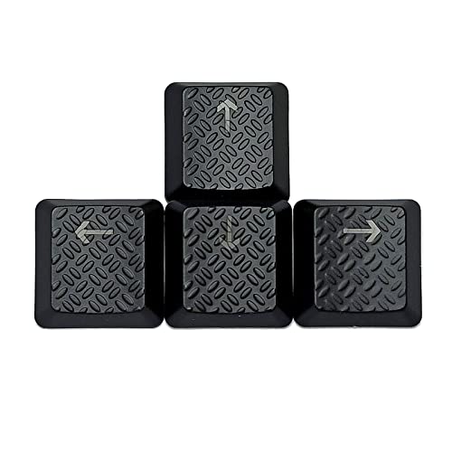 BYUTFA DIY Tastatur Tasten 4 stücke ABS Hintergrundbeleuchtung GL Taktile Tastenkappe für w/Textur Rutschfeste Abdeckung für G913 G915 G813 von BYUTFA
