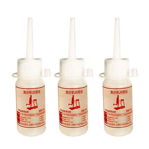 BYUTFA Schmiermittel, 3 Stück, Laufmaschinen-Schmiermittel, Fitnessstudio, Laufband-Wartung, Silikonöl, 30 ml, tragbares Wartungswerkzeug, Fitnessstudio-Ausrüstung BYUTFA Schmiermittel, 3 Stück, Laufmaschinen-Schmiermittel, Fitnessstudio, Laufband-Wartung, Silikonöl, 30 ml, tragbares Wartungswerkzeug, Fitnessstudio-Ausrüstung von BYUTFA