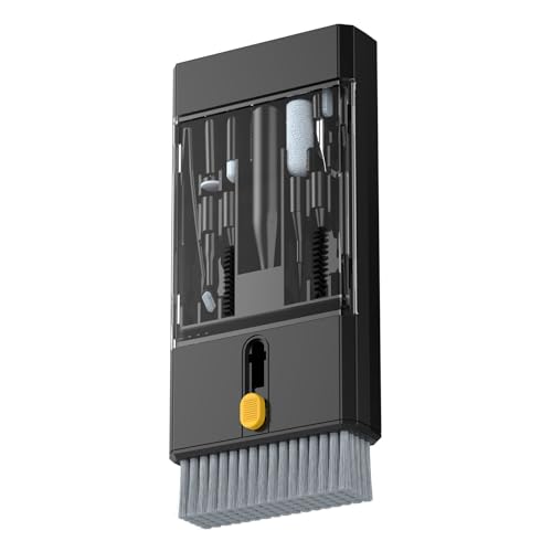 BYYLECL Tastatur-Reinigungsset, Laptop-Reinigungsset, Elektronik-Reinigung, Multifunktions-PC-Zubehör, elektronischer Laptop-Reiniger für Laptops, Kameralinse, transparent, schwarz BYYLECL Tastatur-Reinigungsset, Laptop-Reinigungsset, Elektronik-Reinigung, Multifunktions-PC-Zubehör, elektronischer Laptop-Reiniger für Laptops, Kameralinse, transparent, schwarz von BYYLECL