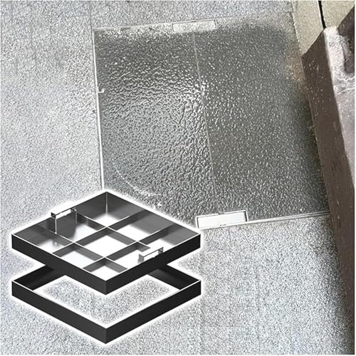 Schachtabdeckung Unsichtbarer Klärgrubendeckel, Quadratisch, 45, 40, 35, 30, 24 X 24, 20, 16, 12 Zoll, Kommerzielle Schachtabdeckungen Aus Edelstahl For Abwasserbecken, Tragkraft 5700 Pfund For Gehweg Schachtabdeckung Unsichtbarer Klärgrubendeckel, Quadratisch, 45, 40, 35, 30, 24 X 24, 20, 16, 12 Zoll, Kommerzielle Schachtabdeckungen Aus Edelstahl For Abwasserbecken, Tragkraft 5700 Pfund For Gehweg von BYZOMU