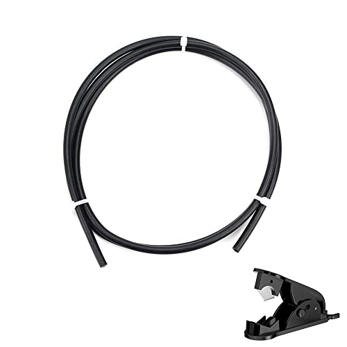 BZ 3D 3M Black PTFE Teflon Bowden Schlauch,filament schlauch 1.75mm,3D drucker teflonschlauch bowden schlauch ID 1.9mm OD 4mm For 3D drucker hotend Extruder.（PTFE Black） von BZ 3D