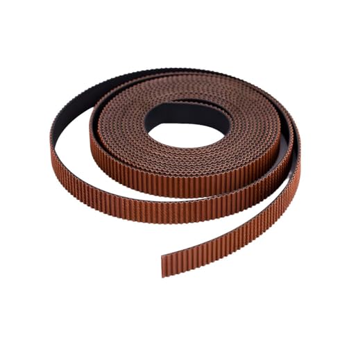 BZ 3D 5 Meter GT2 Zahnriemen 9mm Breite,GT2 Riemen 9mm,Upgrade mit Rutschfester,Verschleißfester Nylon-Zahnfläche GT2 Timing Belt für Voron 2.4 und andere 3D-Drucker. von BZ 3D